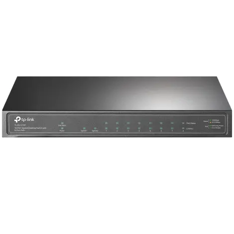 Switch De Mesa Gigabit TP Link - TLSG1210P 10P c/8P POE - TP Link