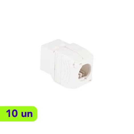 Conector Keystone - UTP CAT 6 - Fconn - Kit com 10 Unidades