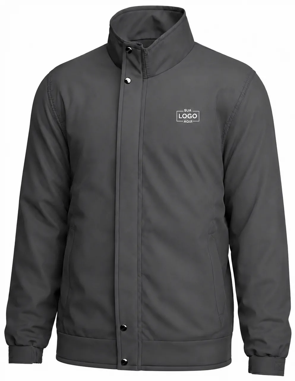 Parka masculino forrado e acolchoado