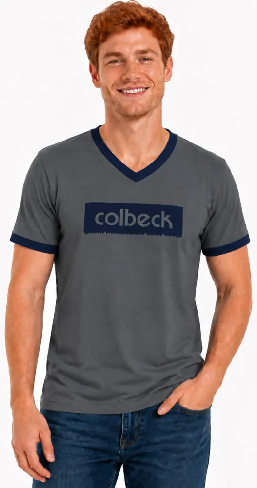 Camiseta masculina manga curta