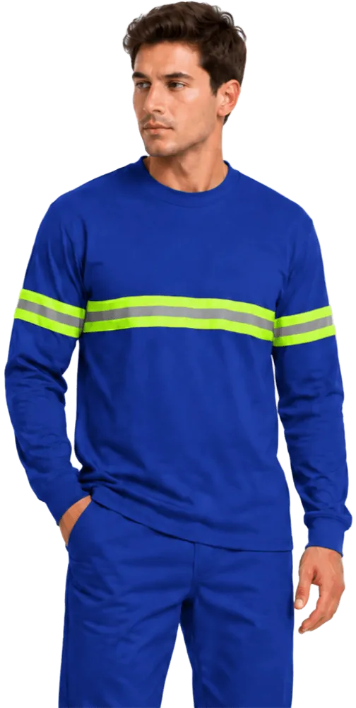 Camiseta masculina manga longa