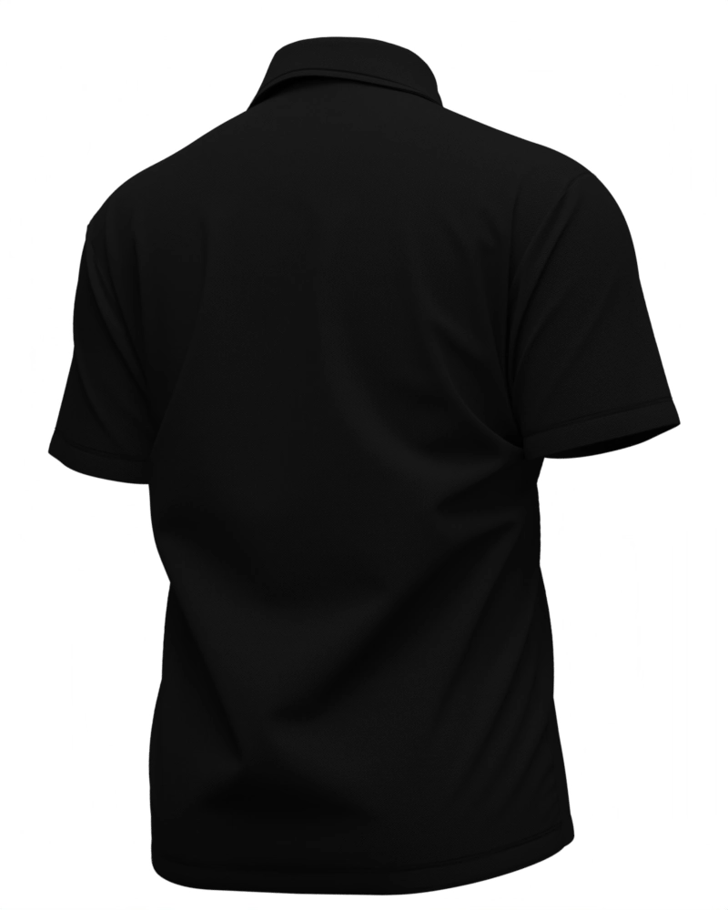 Polo masculina manga curta
