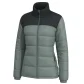 Parka feminino forrado e acolchoado