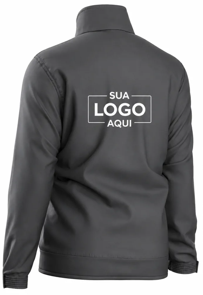 Parka masculino forrado e acolchoado