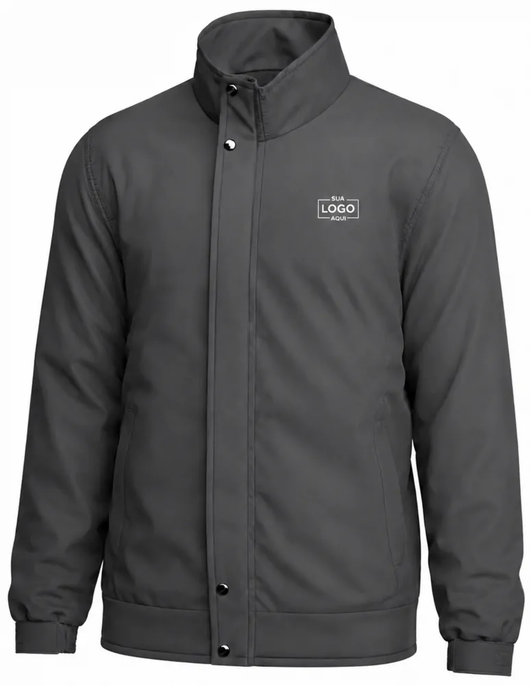Parka masculino forrado e acolchoado
