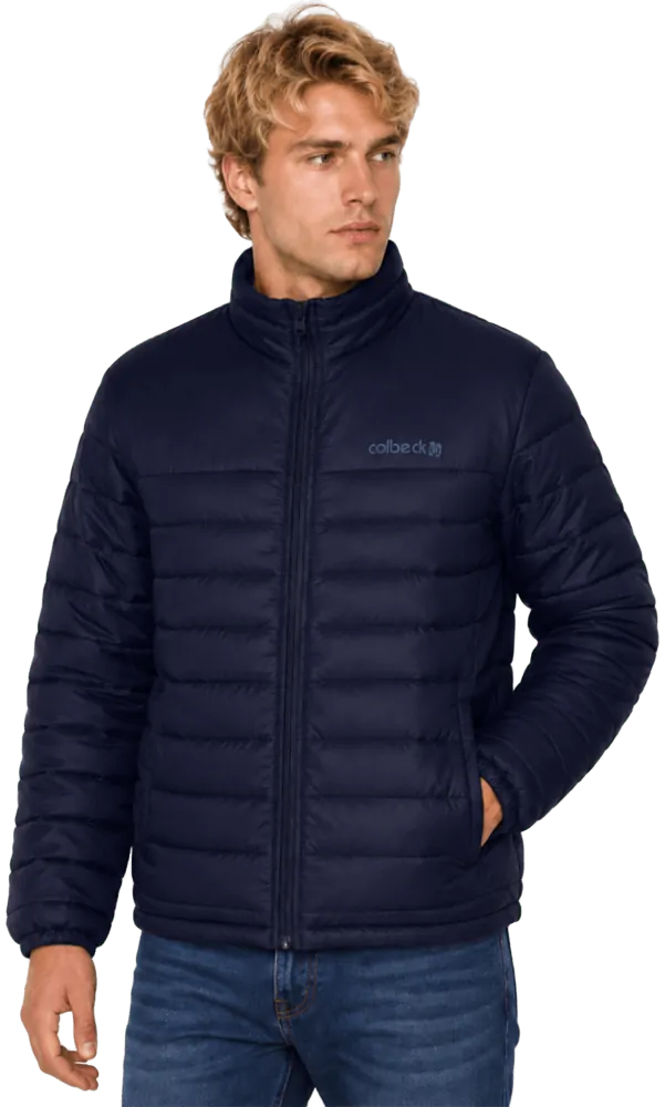 Parka masculino forrado e acolchoado