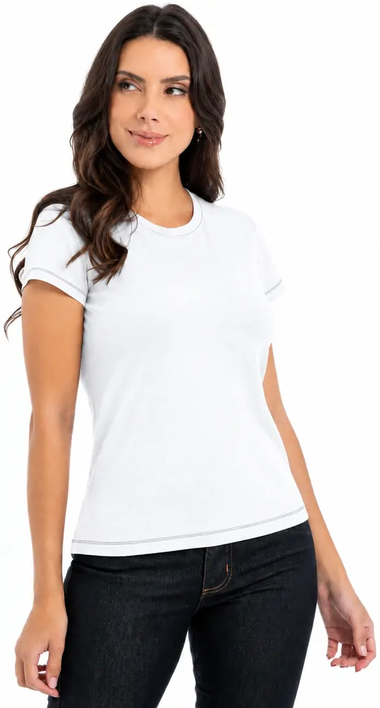 Camiseta feminina manga curta