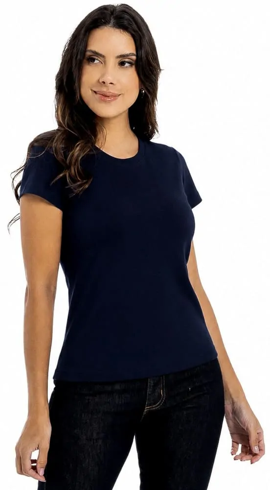 Camiseta feminina manga curta