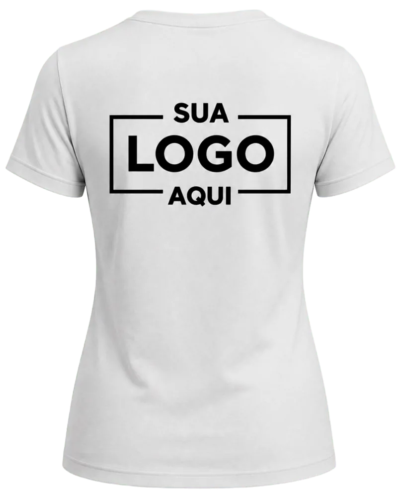 Camiseta feminina manga curta
