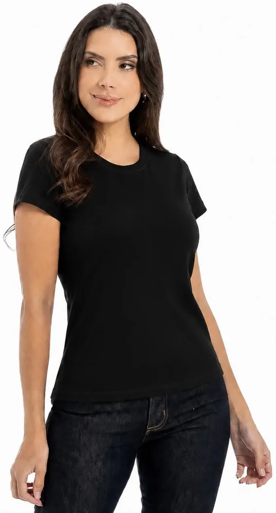 Camiseta feminina manga curta