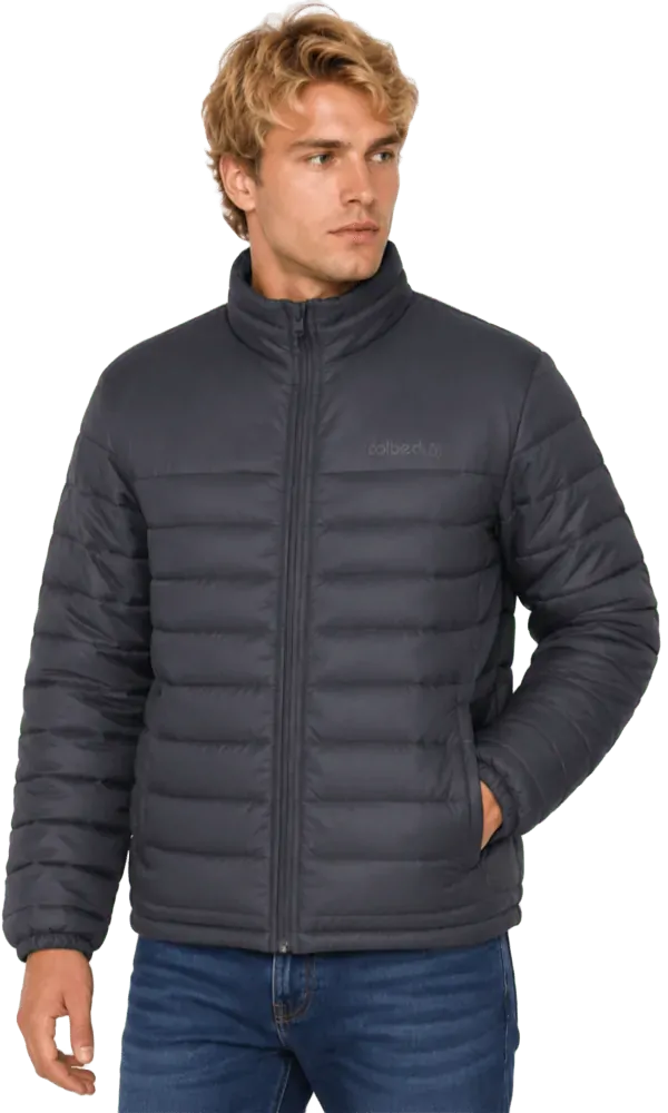 Parka masculino forrado e acolchoado