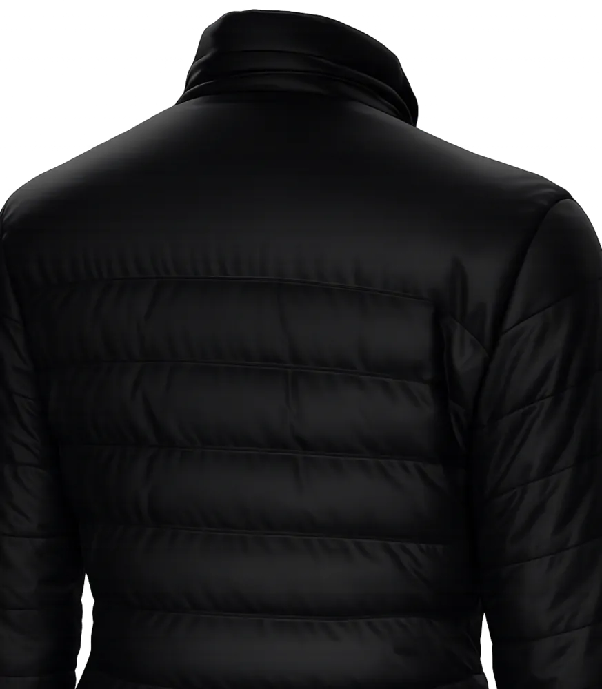 Parka feminina forrado e acolchoado