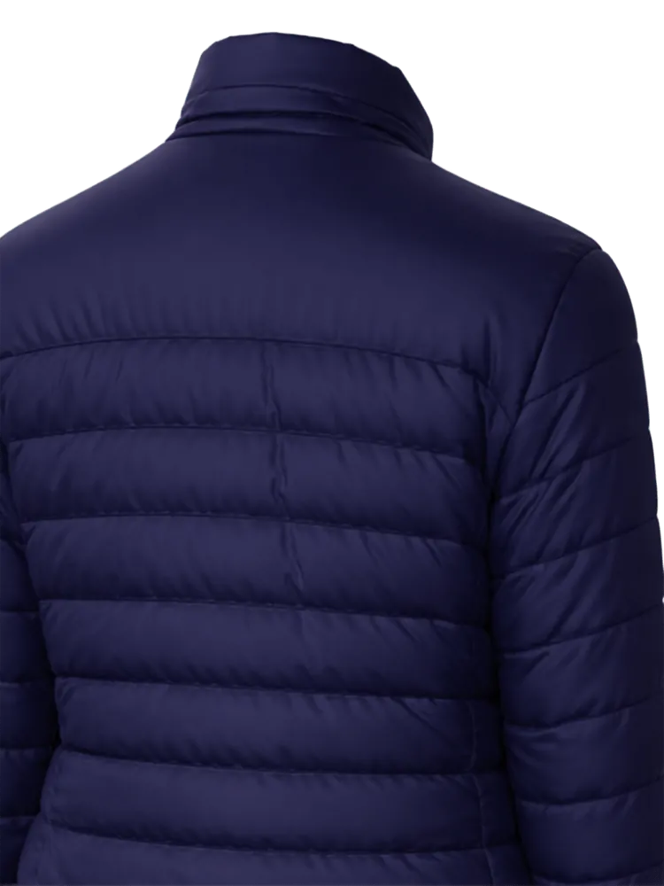 Parka feminina forrado e acolchoado
