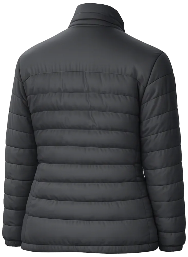 Parka feminina forrado e acolchoado