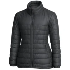 Parka feminina forrado e acolchoado