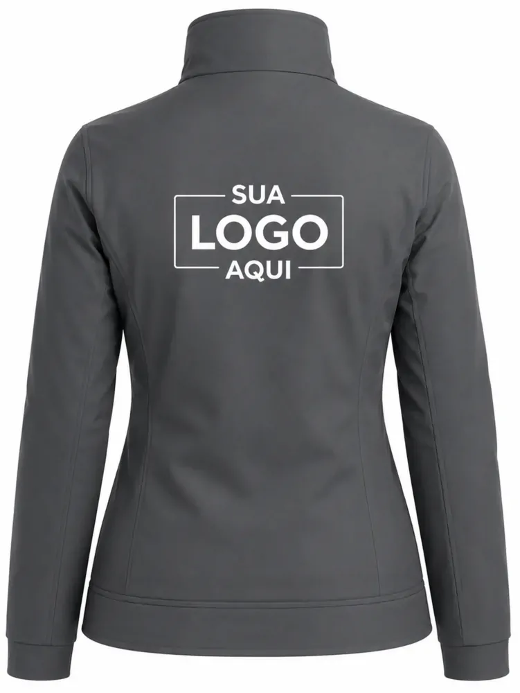 Parka feminino forrado e acolchoado