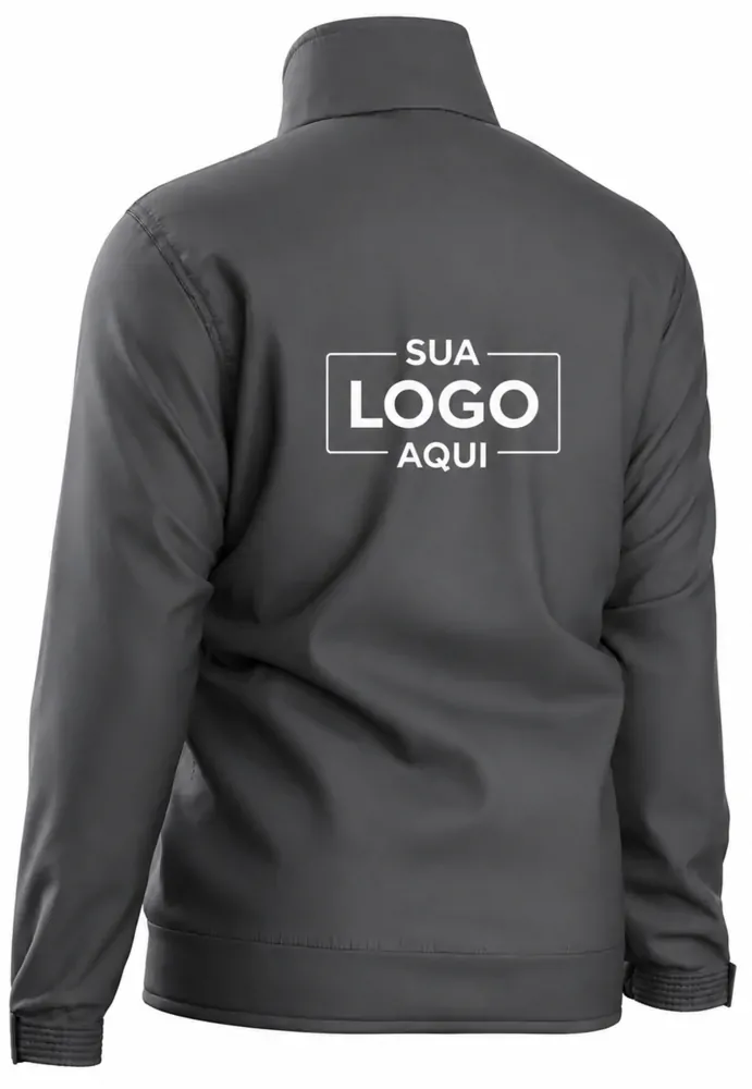 Parka masculino forrado e acolchoado