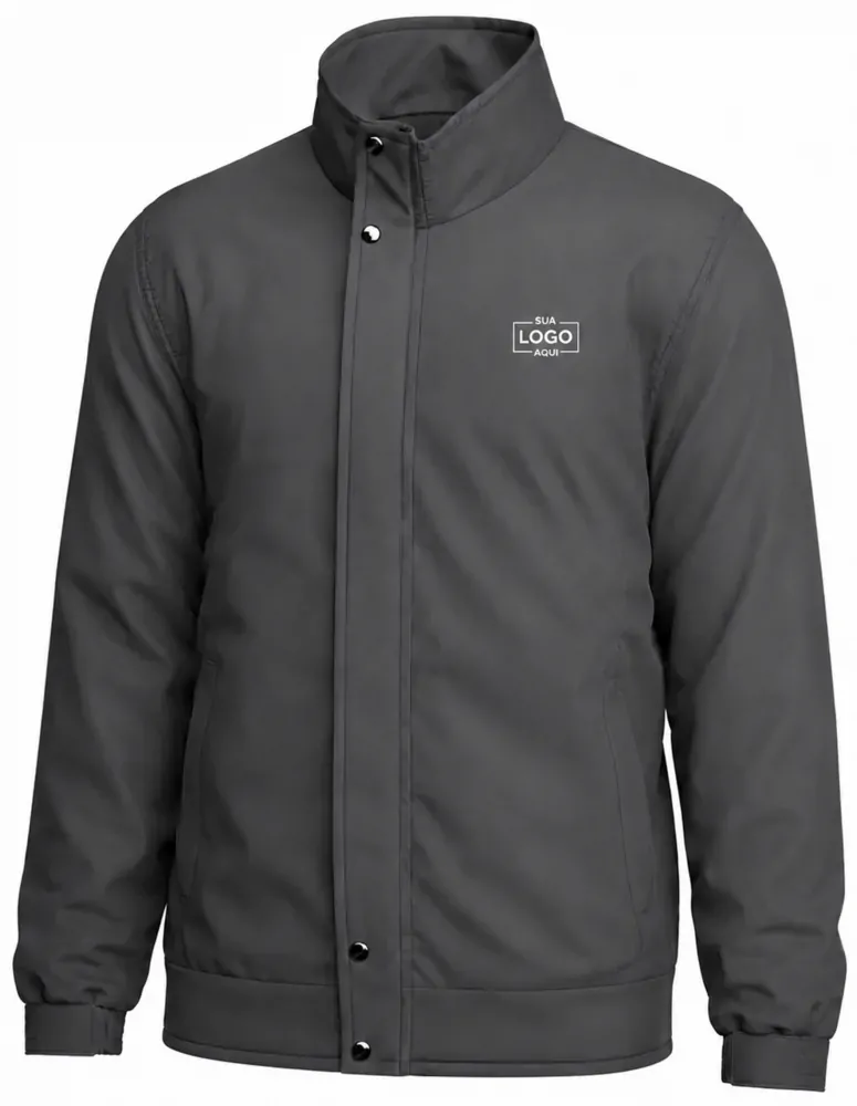 Parka masculino forrado e acolchoado
