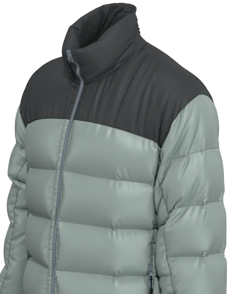 Parka masculino forrado e acolchoado