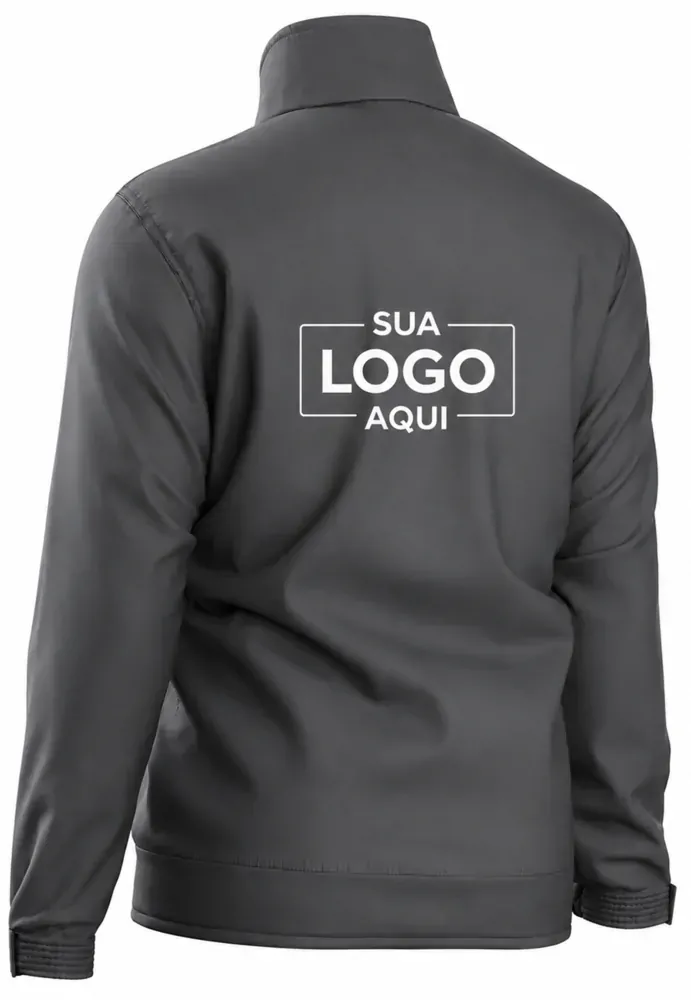 Parka masculino forrado e acolchoado