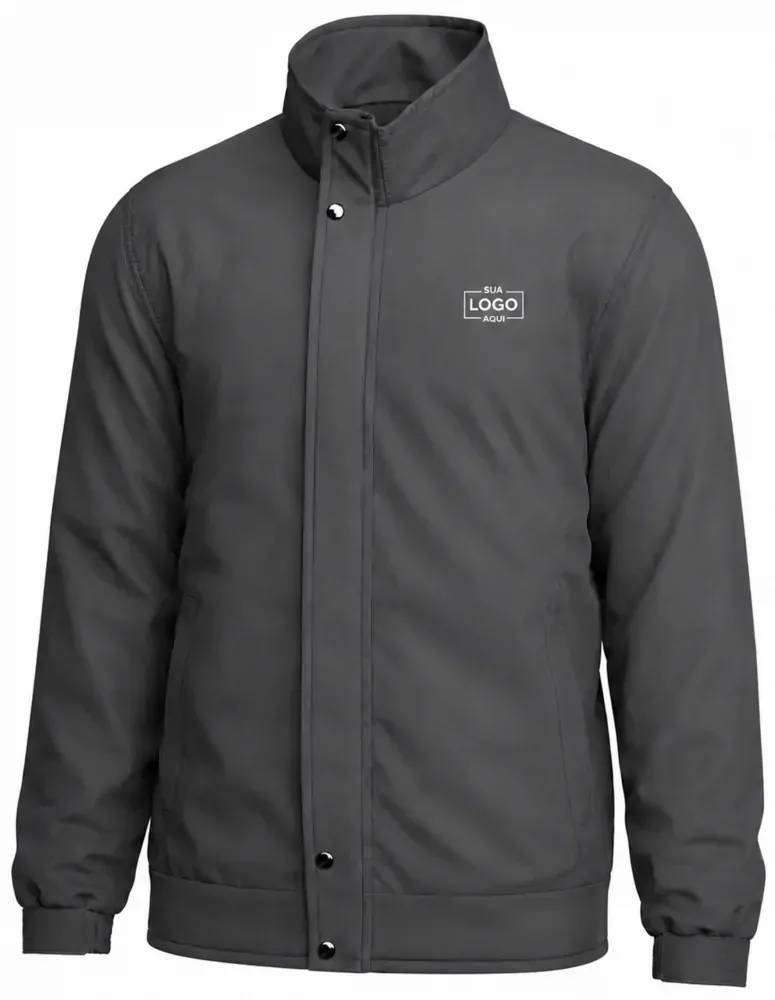 Parka masculino forrado e acolchoado