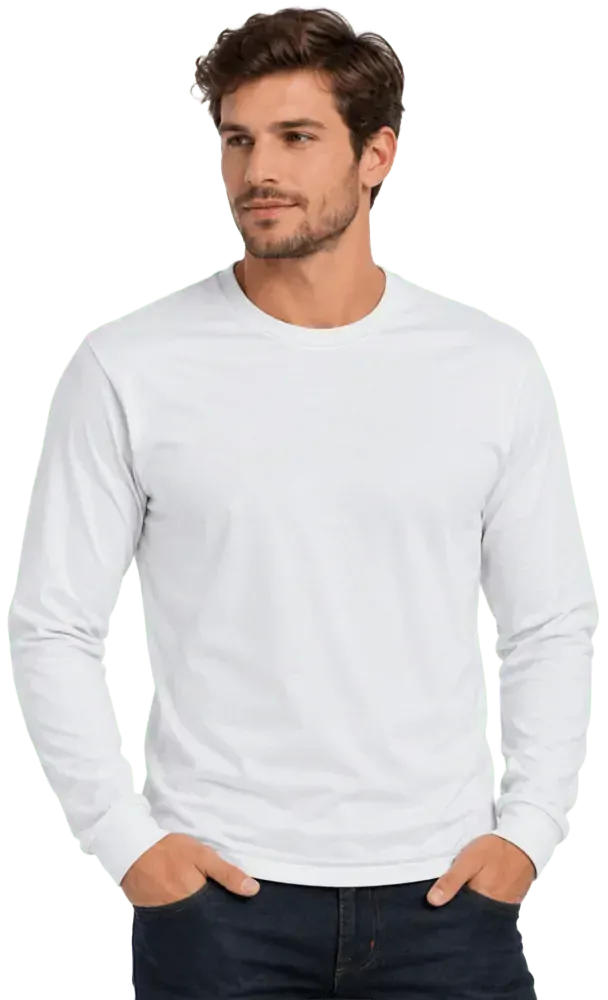 Camiseta masculina manga longa