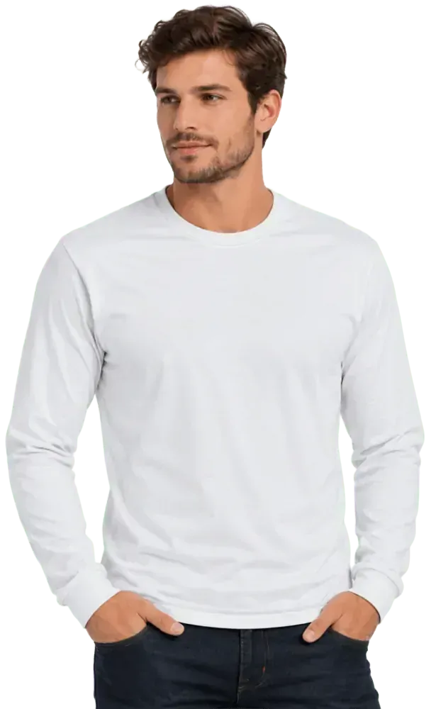 Camiseta masculina manga longa