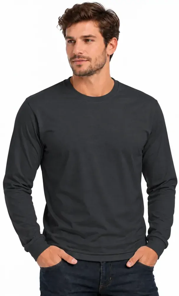 Camiseta masculina manga longa