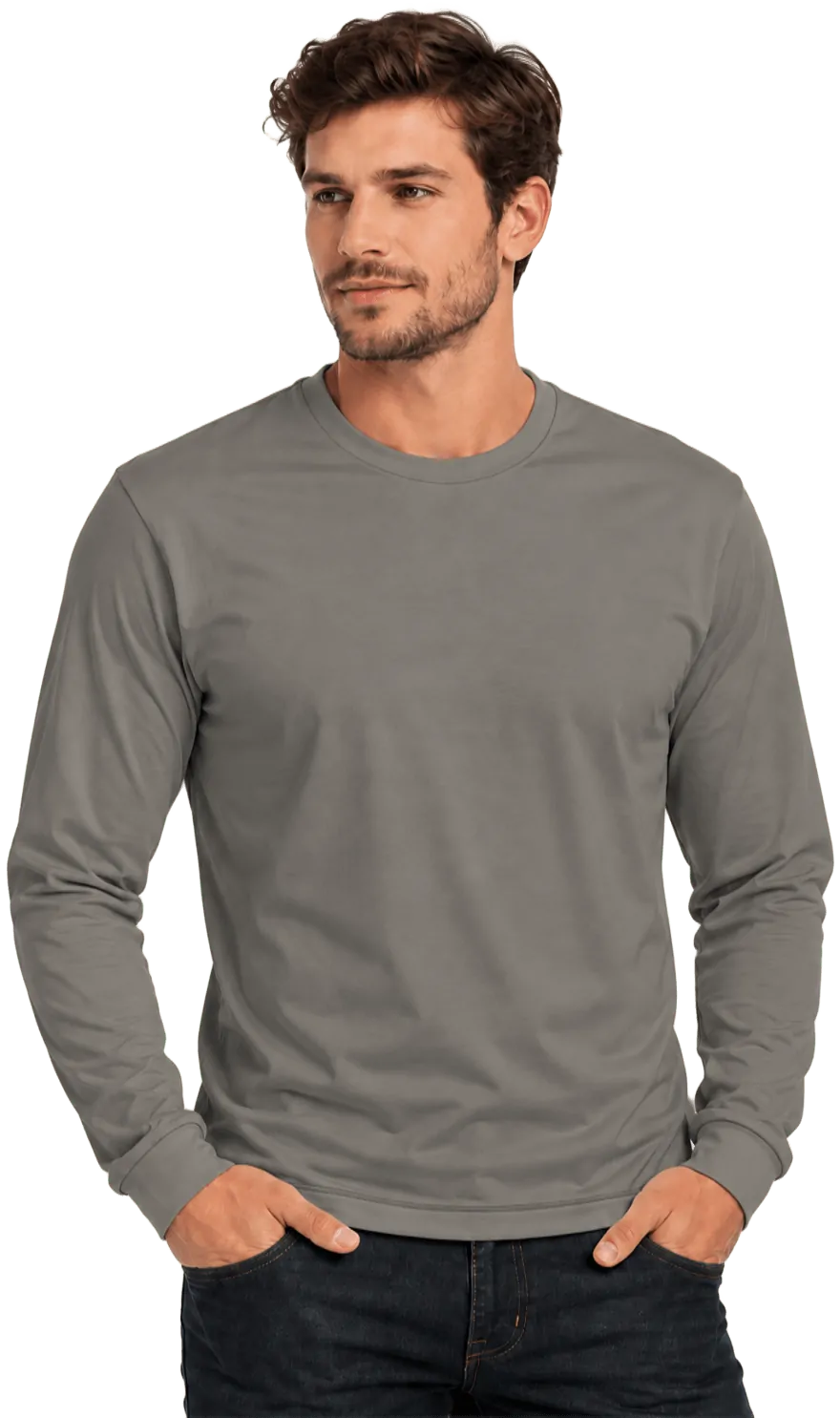 Camiseta masculina manga longa