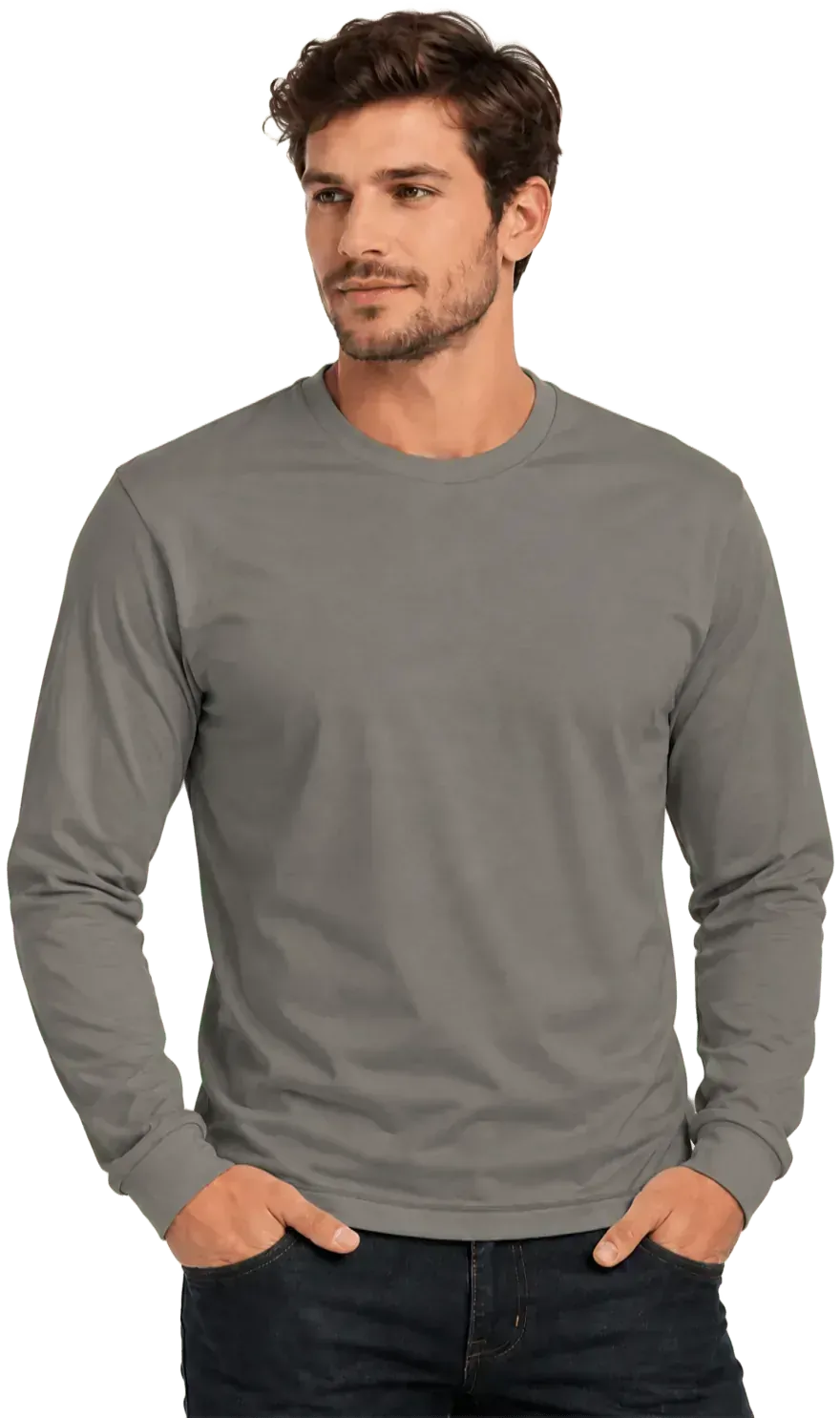 Camiseta masculina manga longa