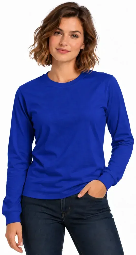 Camiseta feminina manga longa