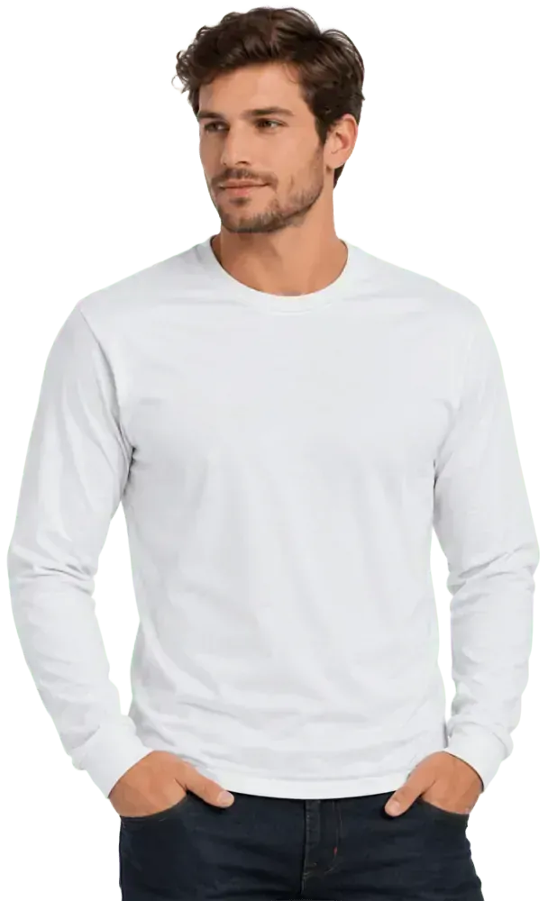Camiseta masculina manga longa