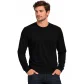 Camiseta masculina manga longa
