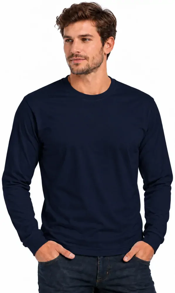 Camiseta masculina manga longa