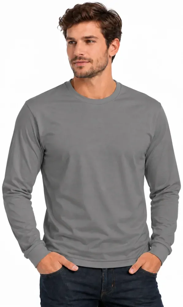 Camiseta masculina manga longa