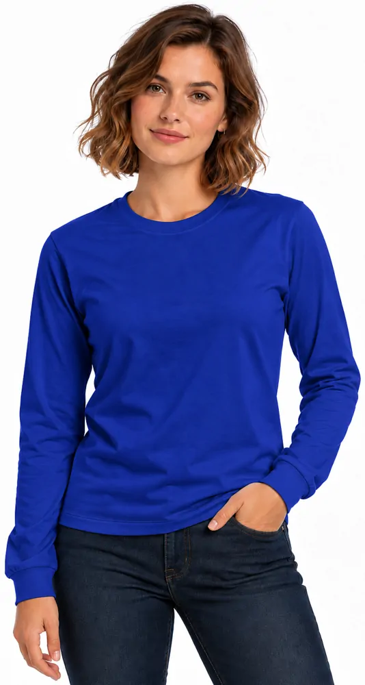 Camiseta feminina manga longa