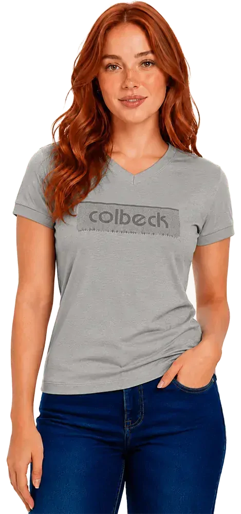 Camiseta feminina manga curta