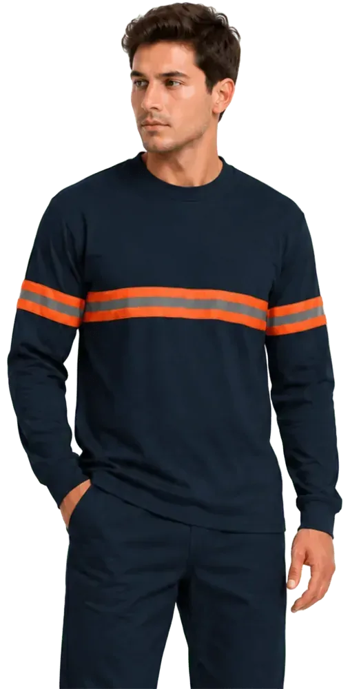 Camiseta masculina manga longa