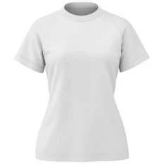 Camiseta feminina manga curta raglan