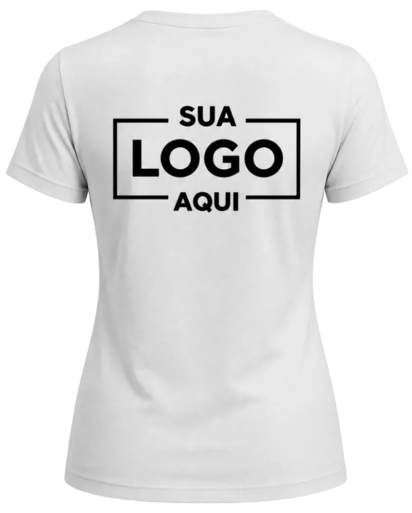 Camiseta feminina manga curta raglan