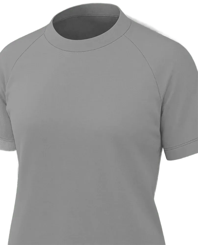 Camiseta feminina manga curta raglan