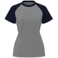Camiseta feminina manga curta raglan