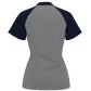 Camiseta feminina manga curta raglan