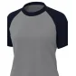 Camiseta feminina manga curta raglan