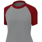 Camiseta feminina manga curta raglan