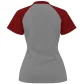Camiseta feminina manga curta raglan