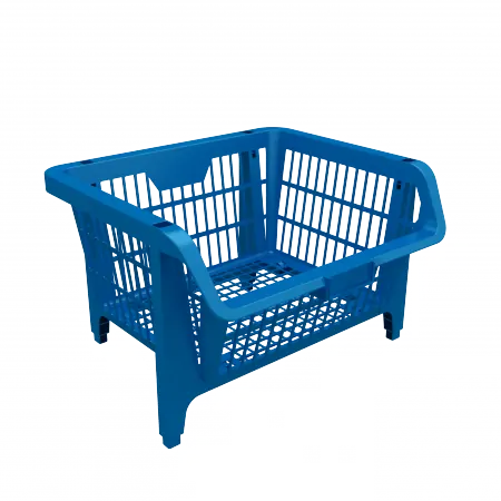 CESTO EXPOSITOR PRÁTICO AZUL