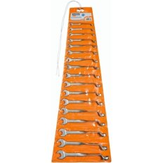 Jogo de Chaves Combinadas Confortork 6 a 22mm - 17 Pçs