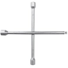 Chave de roda modelo cruz com encaixe quadrado 1/2