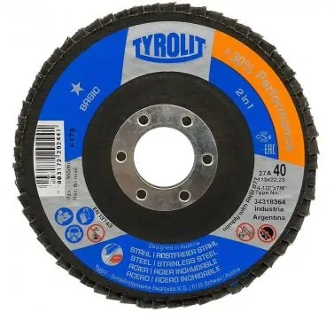 Disco Flap 4.1/2 G-80 Tyrolit